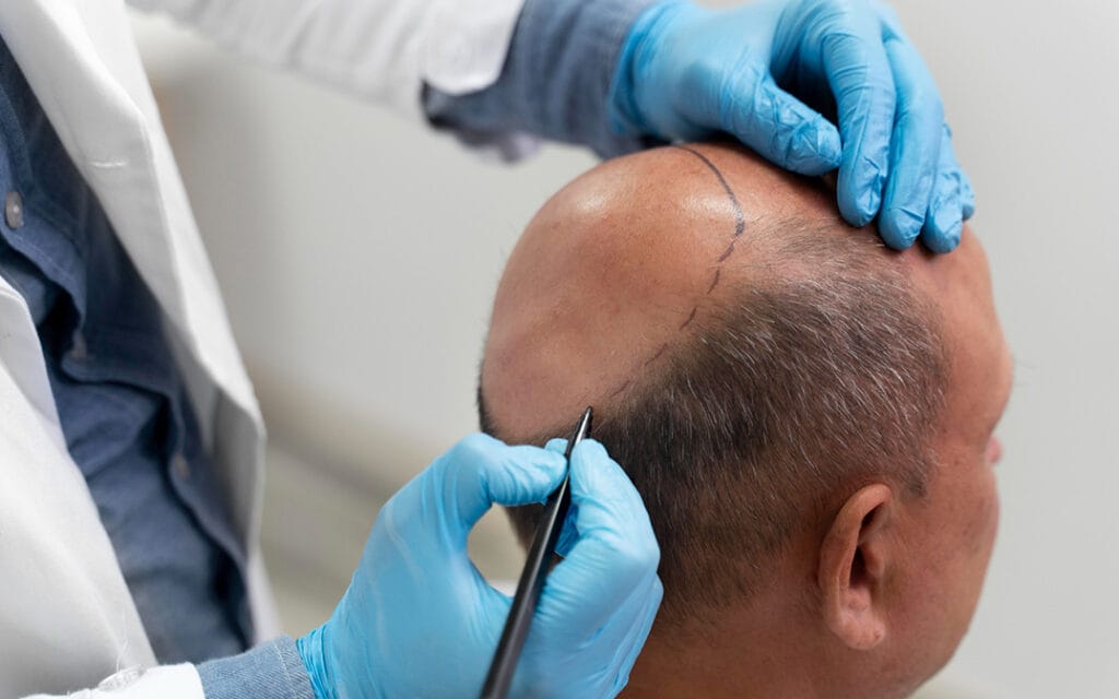 شرح عملية زراعة الشعر